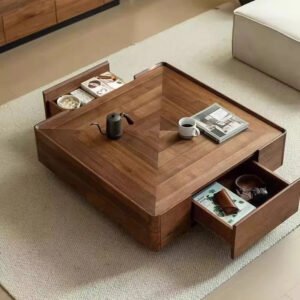 1_bd6c9d50-8acf-4856-95f8-dcac1d021951 Hidden Drawers Elegant Italian Style Coffee Table