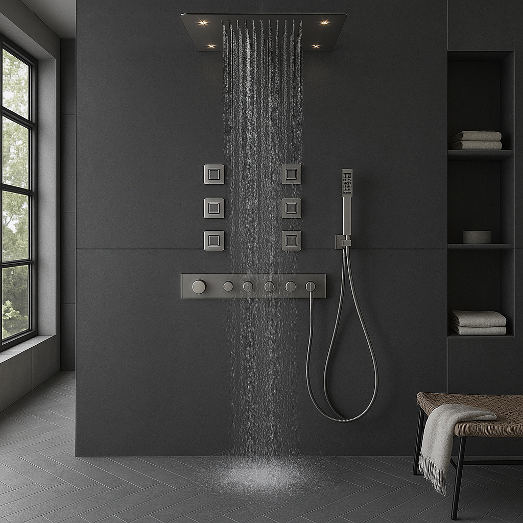3456457457_2 Dream Spa Multi-Jet Rain Shower System