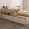 4_67dcd3fa-6b92-42fd-b900-93056a737aba Hidden Compartment Lift-Up Storage Bookshelf Platform Bed