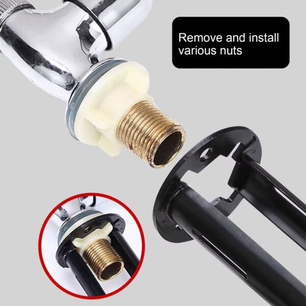 Dual-Headed Easy Repair Faucet Wrench