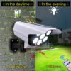 H754c7dc068fe444abd7671f5c3a97748L Solar Motion Sensor Dummy Security Camera Light
