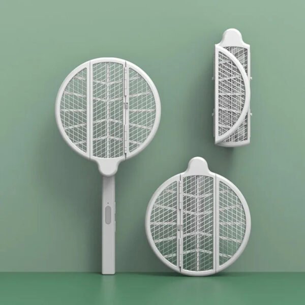 Foldable Automatic Lamp Mosquito Zapper Racket