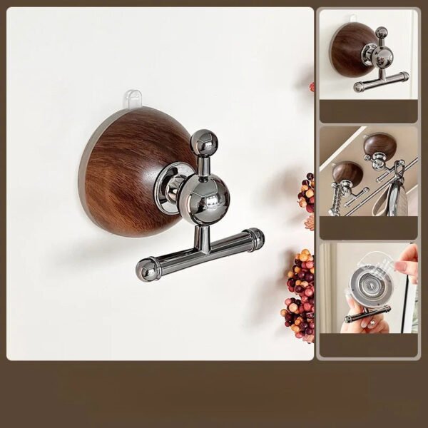 Punch-Free Quick Hang Wall Suction Cup Hook