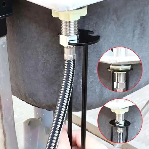 Dual-Headed Easy Repair Faucet Wrench
