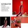 High Heel Fancy Glass Wine Decanter
