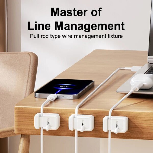 S440fa5823cb64184bbbc921093370a16L-1 Quick Grip Sticky Cable Organizer Lock