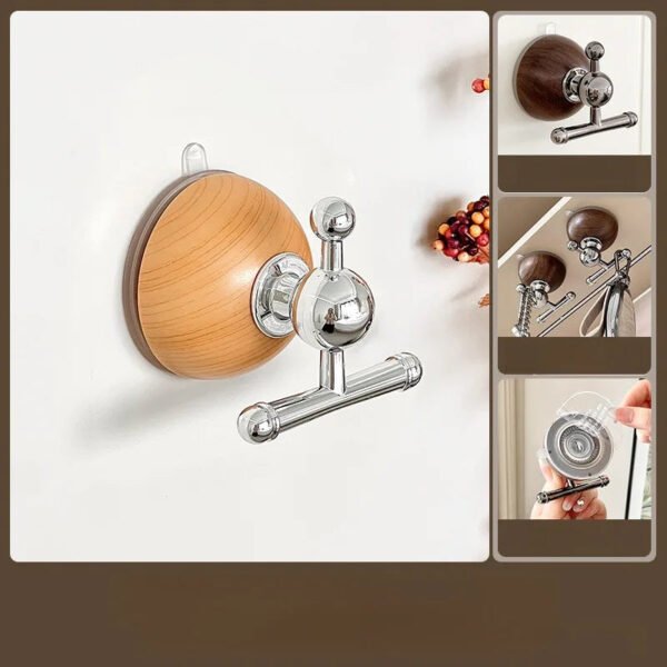 Punch-Free Quick Hang Wall Suction Cup Hook