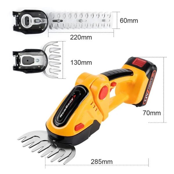 S66c37a812d8e41a6bab7a9cb185efddau Rapid Trim Cordless Powerful Handheld Mower Tool