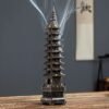 S9f876eca01ca4600a6155715f6c53f11V Zen Tower-Style Smoke Waterfall Incense Burner