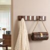 Pull & Hang Minimalist Wooden Wall Hanger