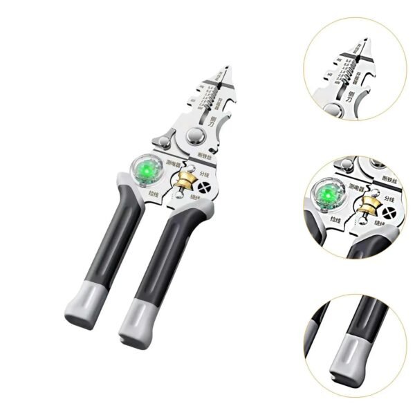 Sccf8b22934654b7b93dc34b5a06ae7d7g_b064c2c8-643b-4f53-a4f7-9a2d3e41d108 Multi-Task Wire Stripper Voltage Detector Plier