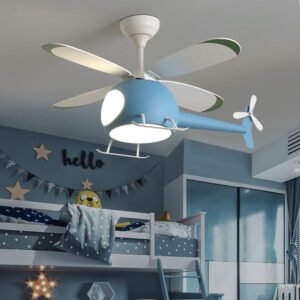 Sd5c7fe6d5dad48579100e76ccd8d440fF Little Helicopter Dream RC Fan Ceiling Lamp