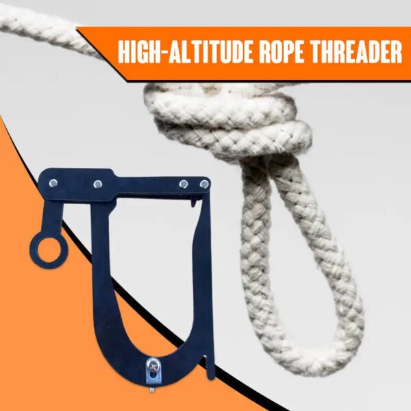 Compact Rope Threading Bracket Clamp