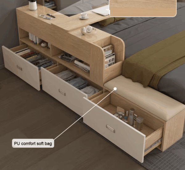 image_2025-06-09_111708390 Hidden Compartment Lift-Up Storage Bookshelf Platform Bed