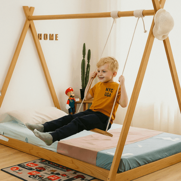 image_2025-06-27_112544301 Indoor Playground Wooden Swing Kids Floor Bed