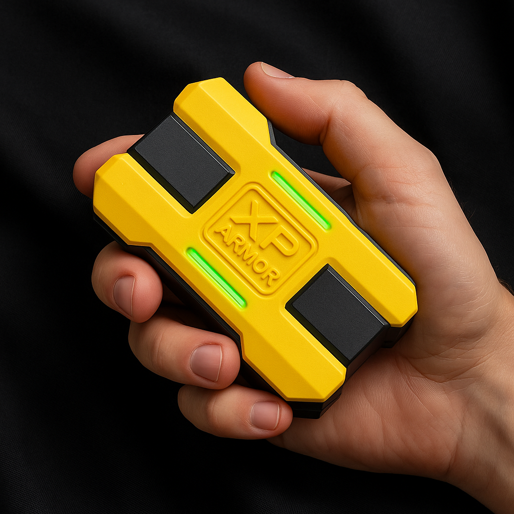 Luminous Magnetic Push Slider Metal Fidget