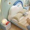Sky Cloud Glow Soft Frame Rainbow Kids Bed