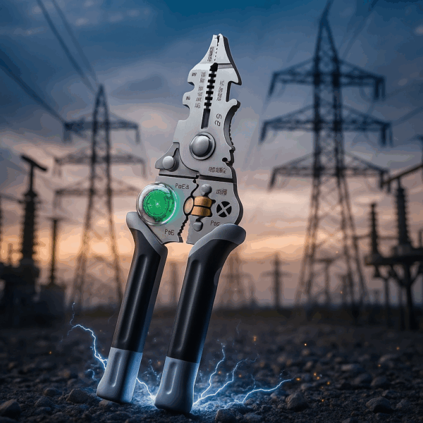 pliertool_63e33565-4120-467b-93fb-960f0d14dde1 Multi-Task Wire Stripper Voltage Detector Plier