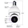product-image-1871282750 360 Wifi Light Bulb Auto Tracking Camera