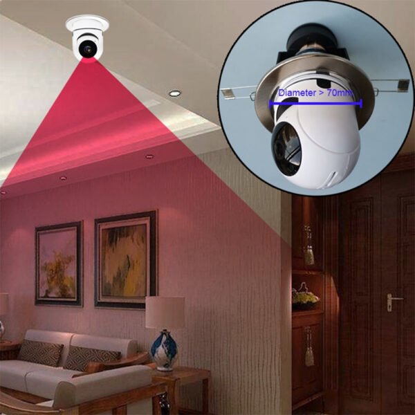 product-image-1871282757 360 Wifi Light Bulb Auto Tracking Camera