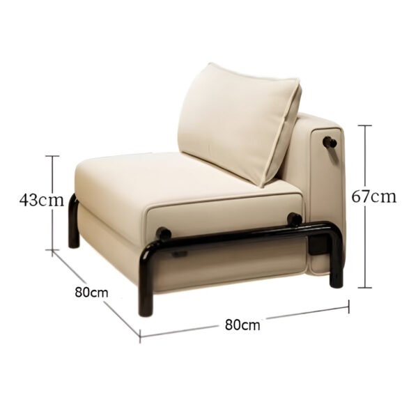 xd12xs12sx21_1 Hide Hub Space Saver Convertible Magic Lounge Sofa Bed